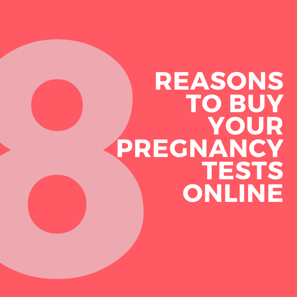 blog post 8 reasons to buy your pregnancy tests online