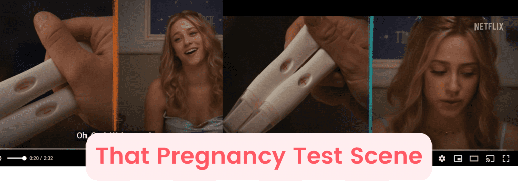 that pregnancy test scene