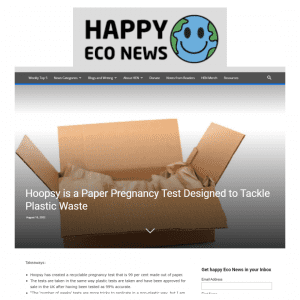 Hoopsy in Happy Eco News